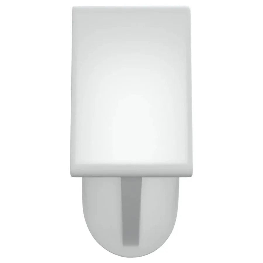 Tringles à rideau 2 pcs blanc et argenté 40-60 cm aluminium - 6