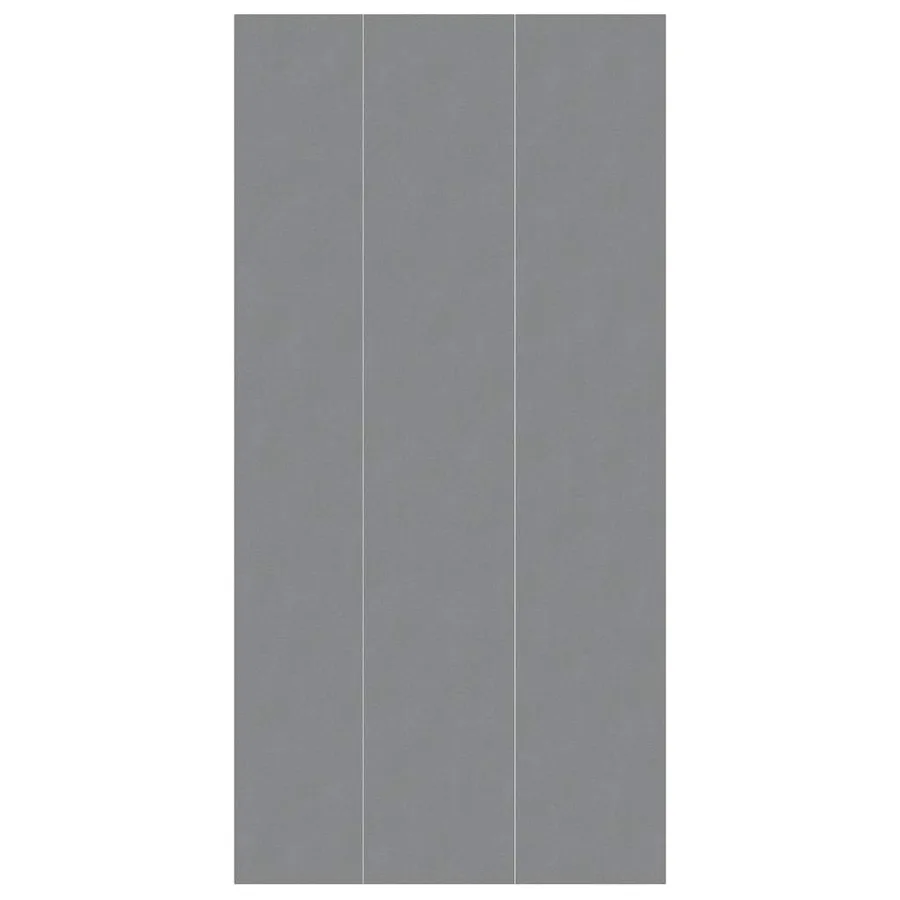 Bâche de piscine gris clair 750x370 cm géotextile polyester - 3