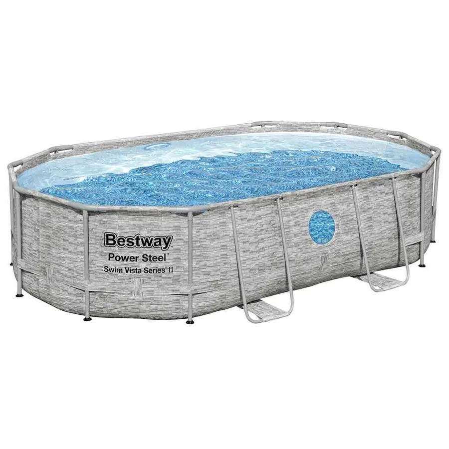 Bestway Ensemble de piscine Power Steel 488x305x107 cm - 3