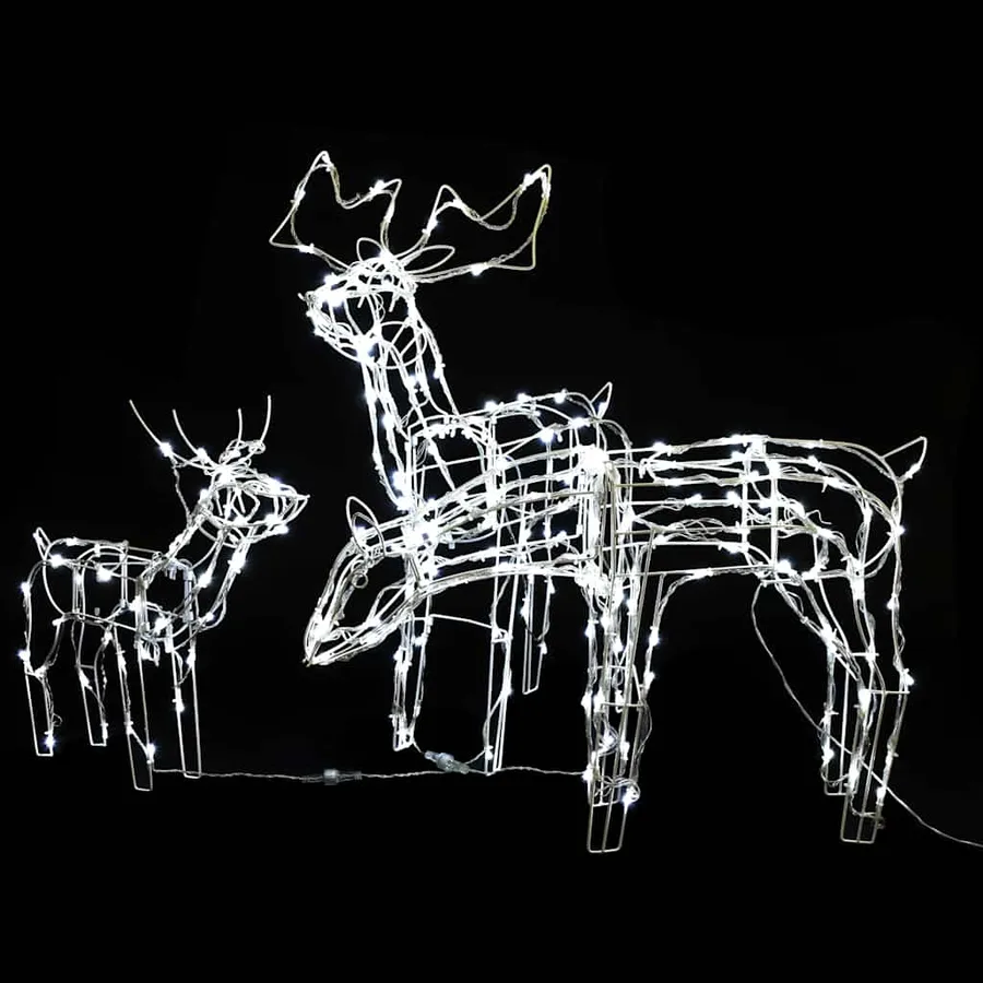 Cordon lumineux de Noël 3 pcs Rennes 229 LED - 3