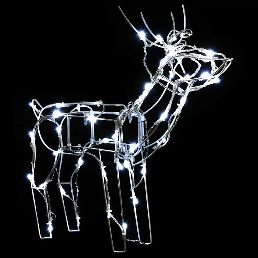 Cordon lumineux de Noël 3 pcs Rennes 229 LED - 5