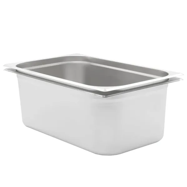 Récipients Gastronorm 2 pcs GN 1/1 200 mm Acier inoxydable
