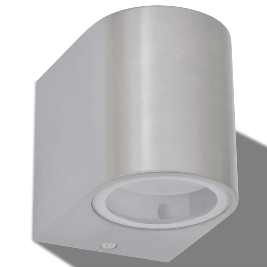 Applique murale LED d'extérieur 2 pièces Ronde vers le bas - 4