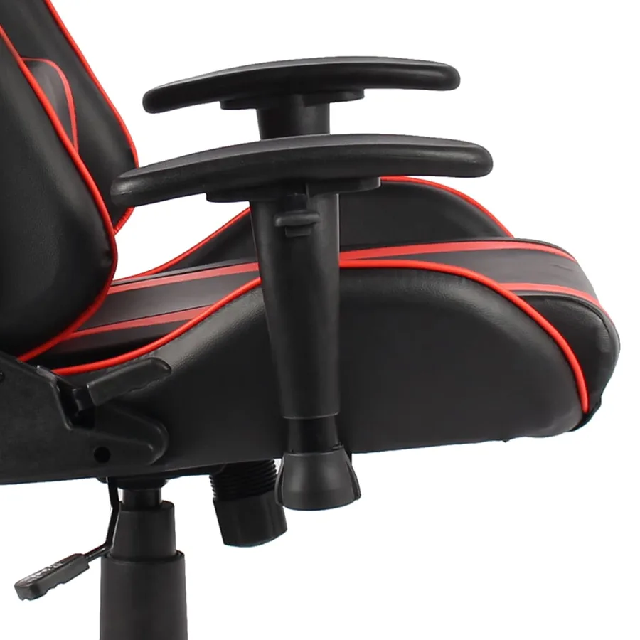Chaise de jeu pivotante Rouge PVC - 6