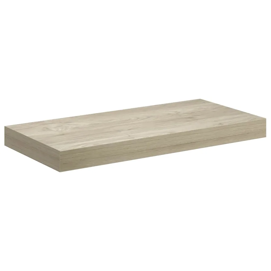 Étagères murales flottantes 4 pcs chêne 50x23x3,8 cm MDF - 6