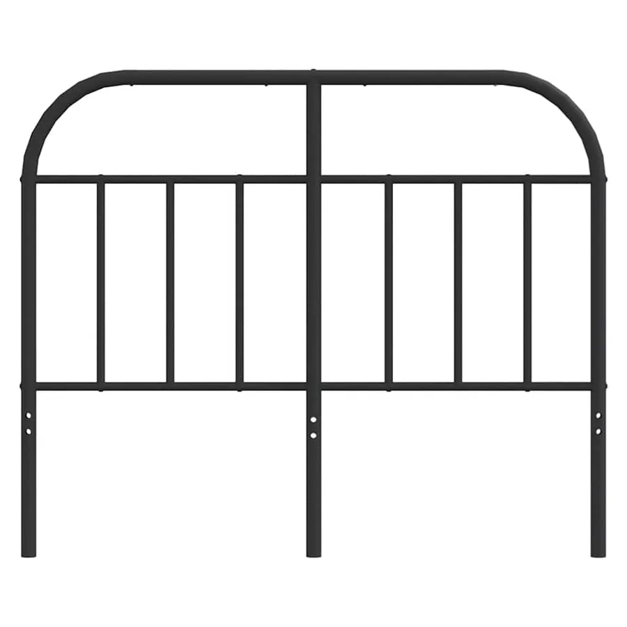 Tête de lit de remplacement métal noir 120 cm - 4