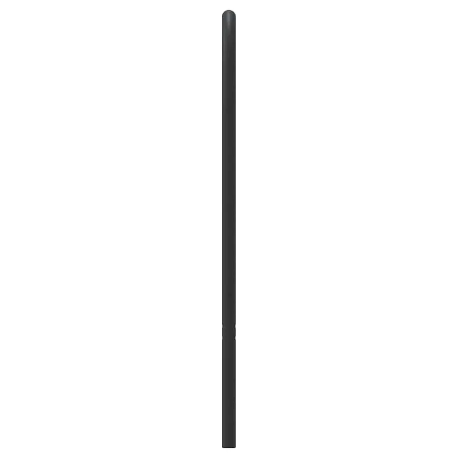 Tête de lit de remplacement métal noir 120 cm - 5