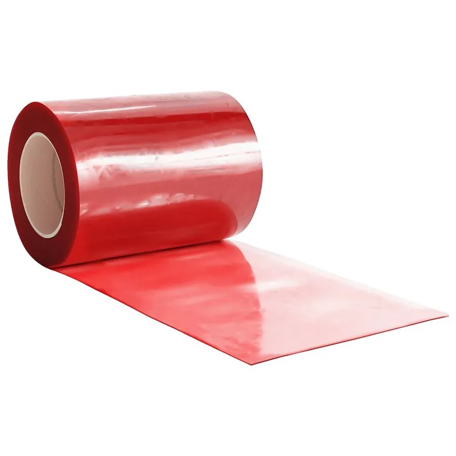 Rideau de porte rouge 300 mmx2,6 mm 25 m PVC - 4
