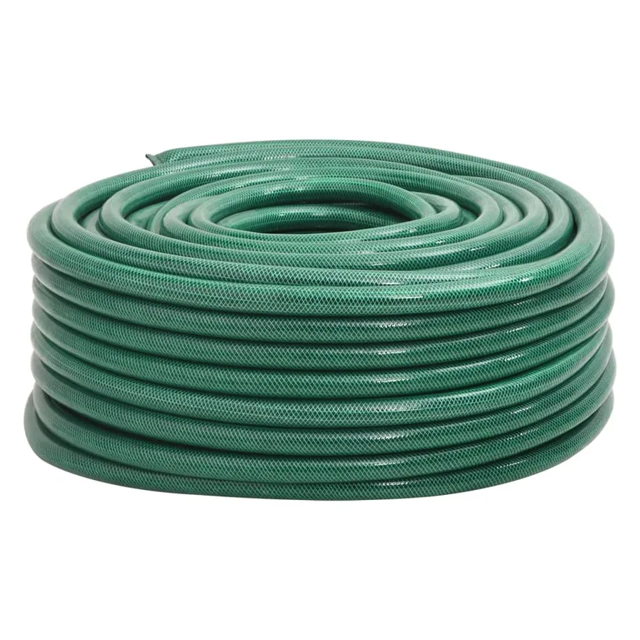 Tuyau d'arrosage vert 1" 10 m PVC