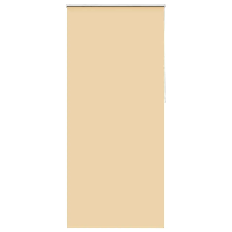 Store enrouleur occultant 84,4 x 230 cm, largeur du tissu 80 cm, beige - 2