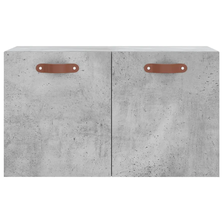Armoire murale Gris béton 60x36,5x35 cm Bois d'ingénierie - 3