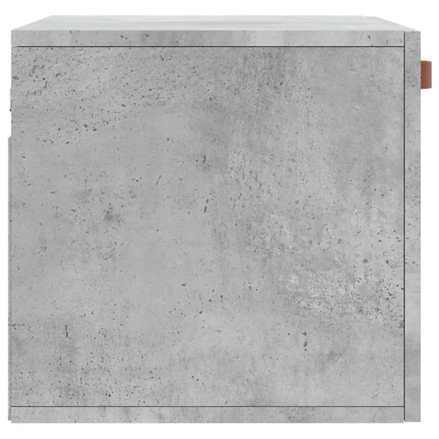 Armoire murale Gris béton 60x36,5x35 cm Bois d'ingénierie - 6