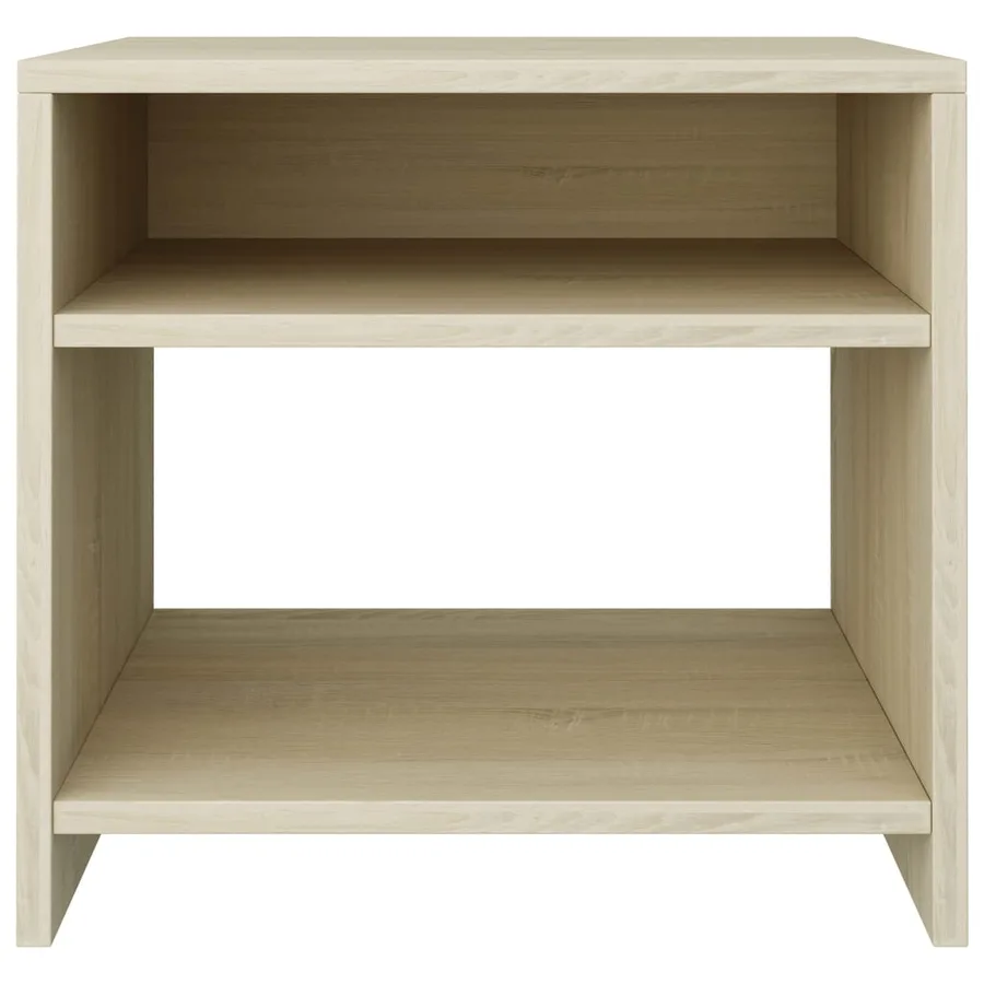 Tables de chevet 2pcs Chêne sonoma 40x30x40cm Bois d'ingénierie - 5
