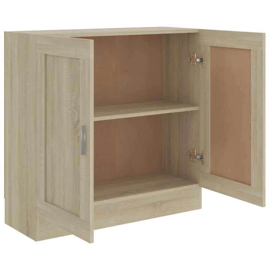 Bibliothèque Chêne sonoma 82,5x30,5x80 cm Bois d'ingénierie - 4