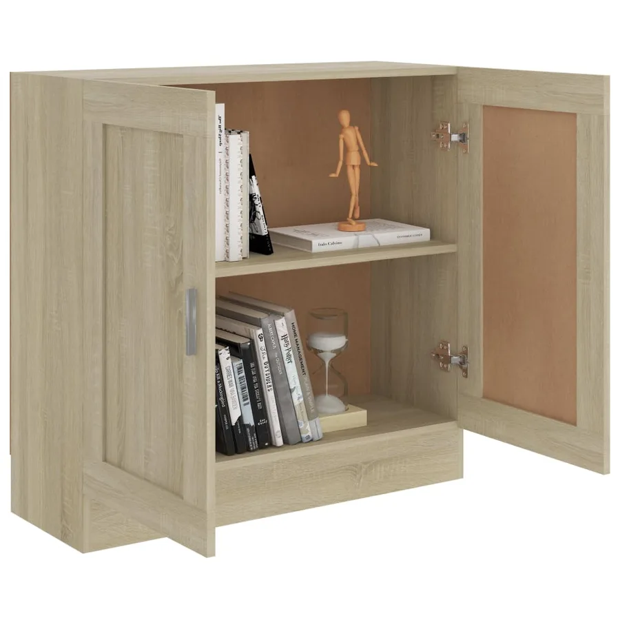 Bibliothèque Chêne sonoma 82,5x30,5x80 cm Bois d'ingénierie - 7