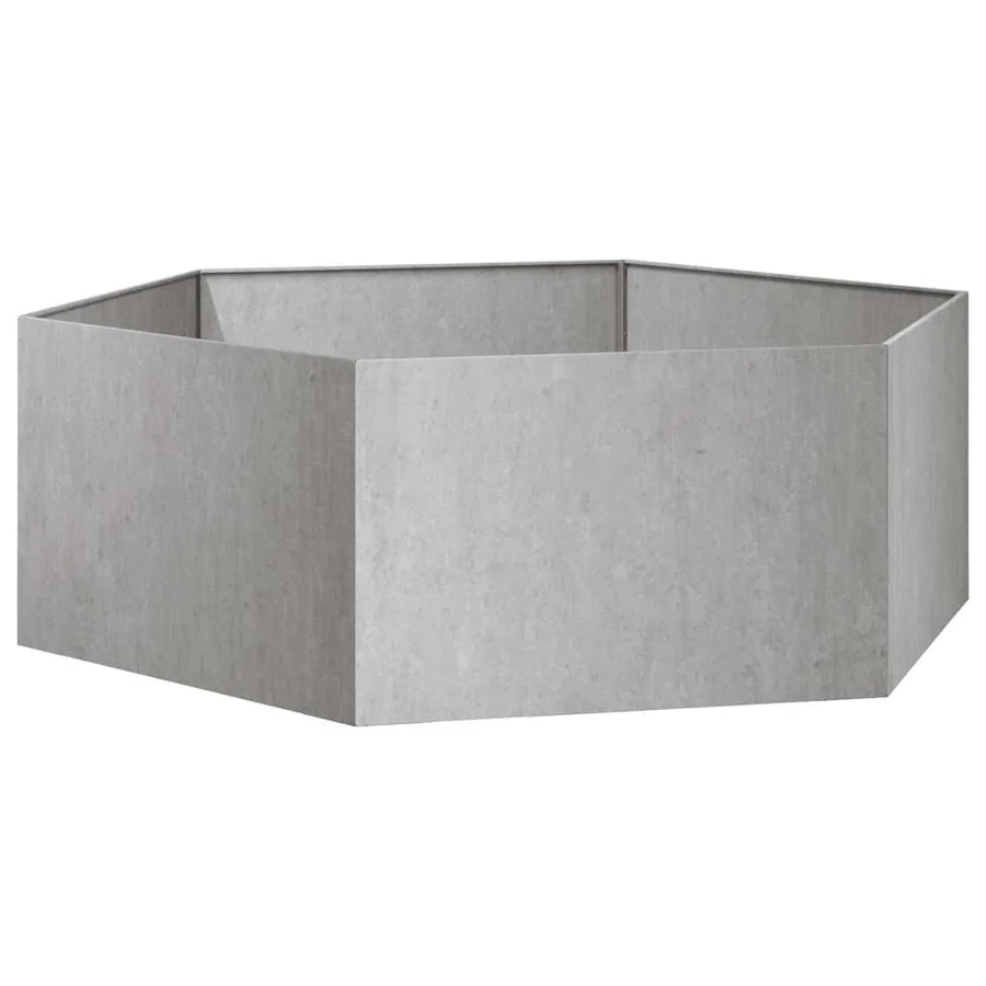 Jardinière Rouillé 138x120x45 cm Acier corten - 4
