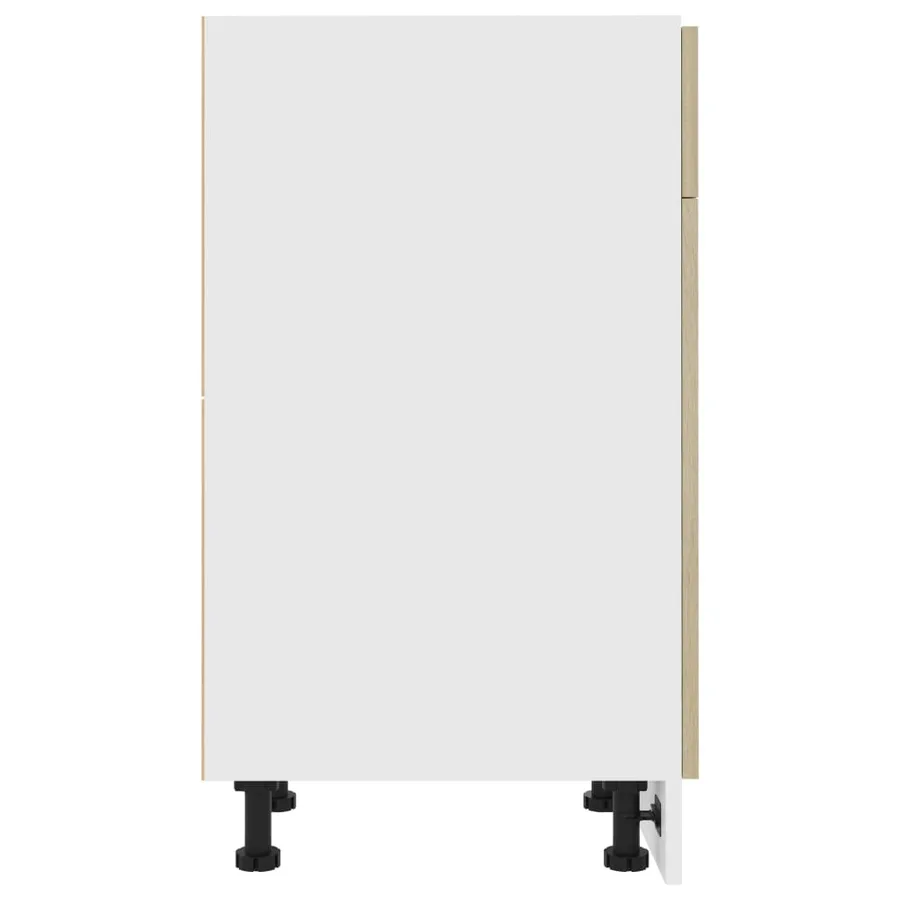 Armoire à tiroirs inférieure "Lyon" Chêne Sonoma 30 x 46 x 81,5 cm Bois d'ingénierie - 8