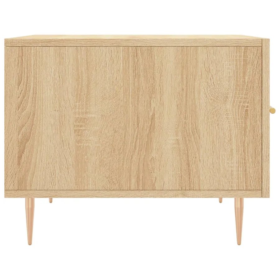 Table basse Chêne sonoma 50x50x40 cm Bois d'ingénierie - 7