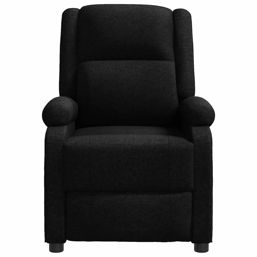 Fauteuil inclinable Noir Tissu - 3