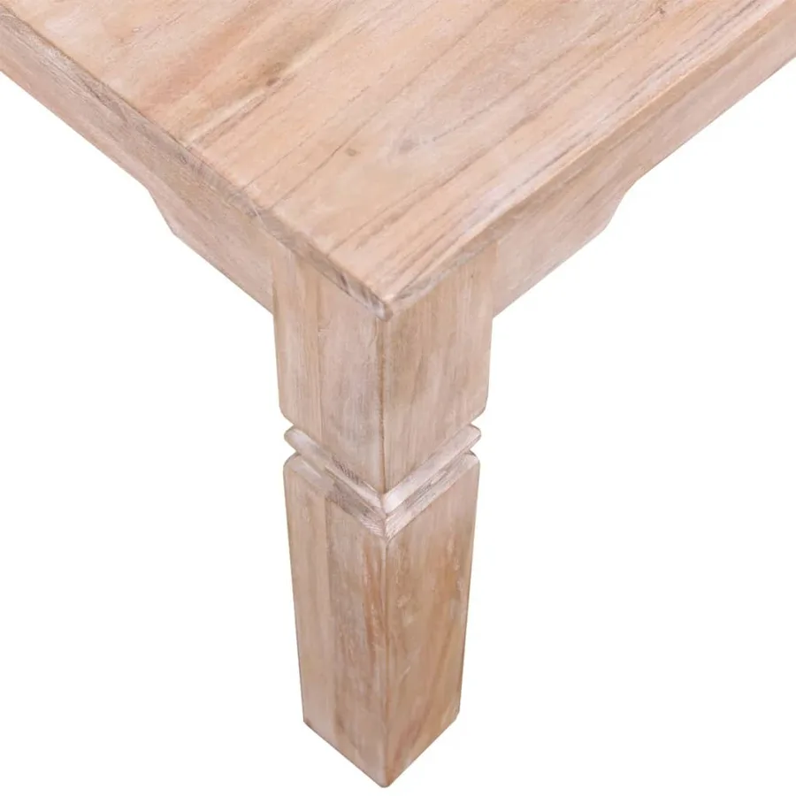 Table basse Bois d'acacia 60x60x45 cm - 7