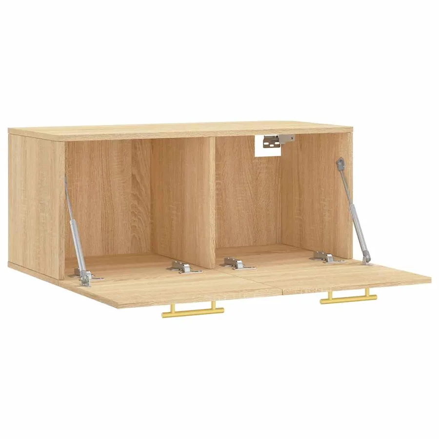 Armoire murale chêne sonoma 80x36,5x35 cm bois d'ingénierie - 6