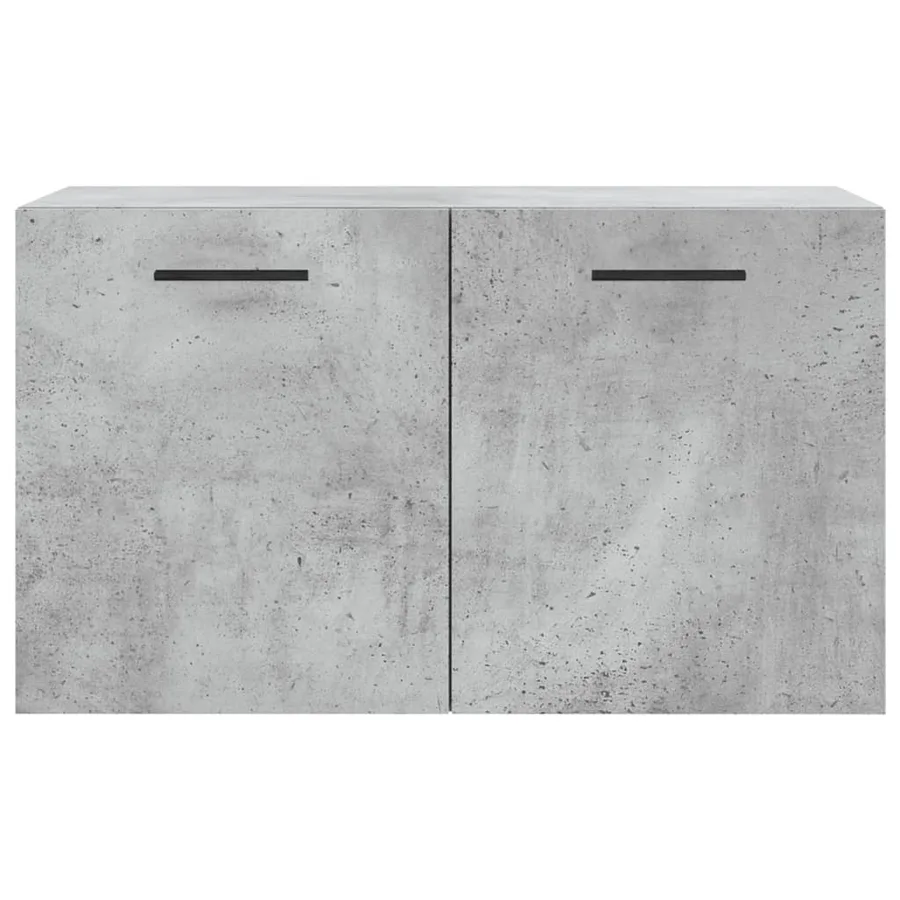 Armoire murale Gris béton 60x36,5x35 cm Bois d'ingénierie - 3