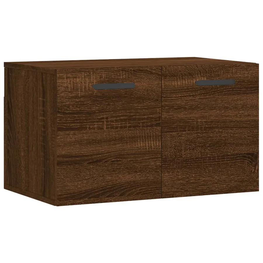 Armoire murale Chêne marron 60x36,5x35 cm Bois d'ingénierie - 2