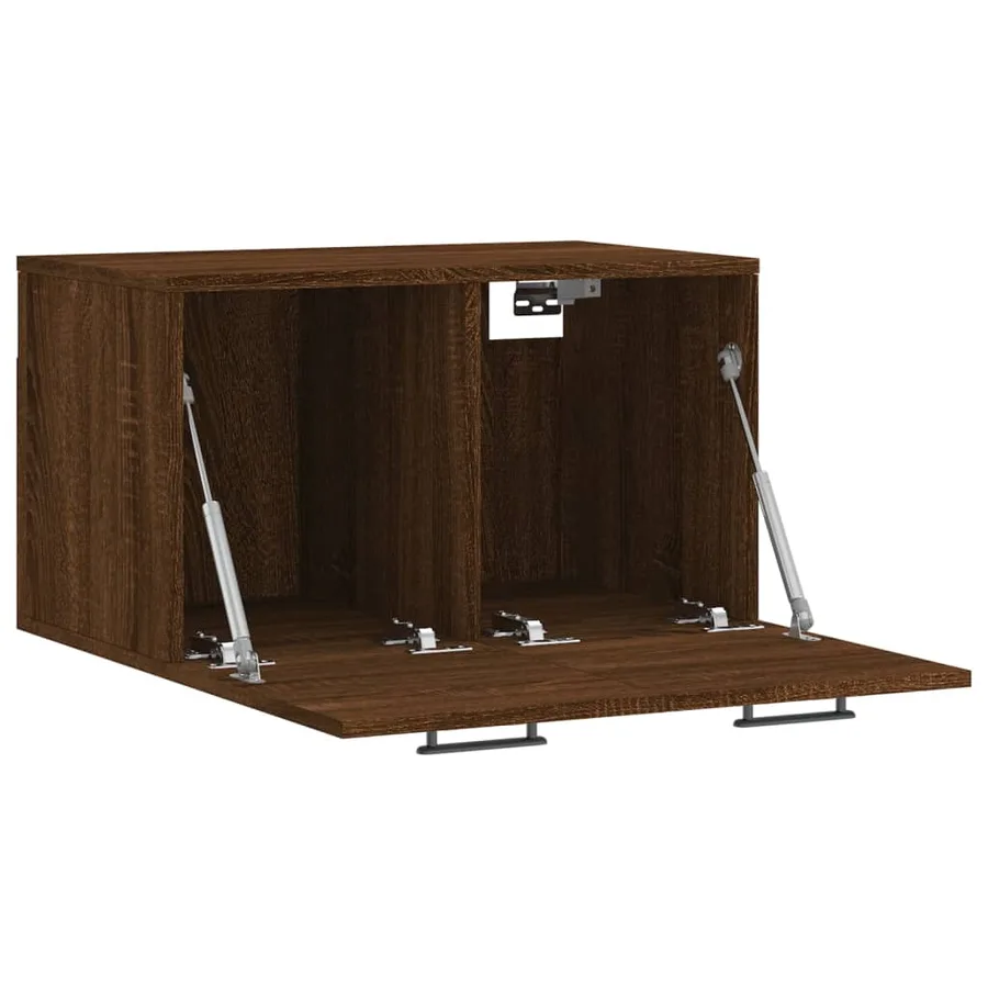 Armoire murale Chêne marron 60x36,5x35 cm Bois d'ingénierie - 6