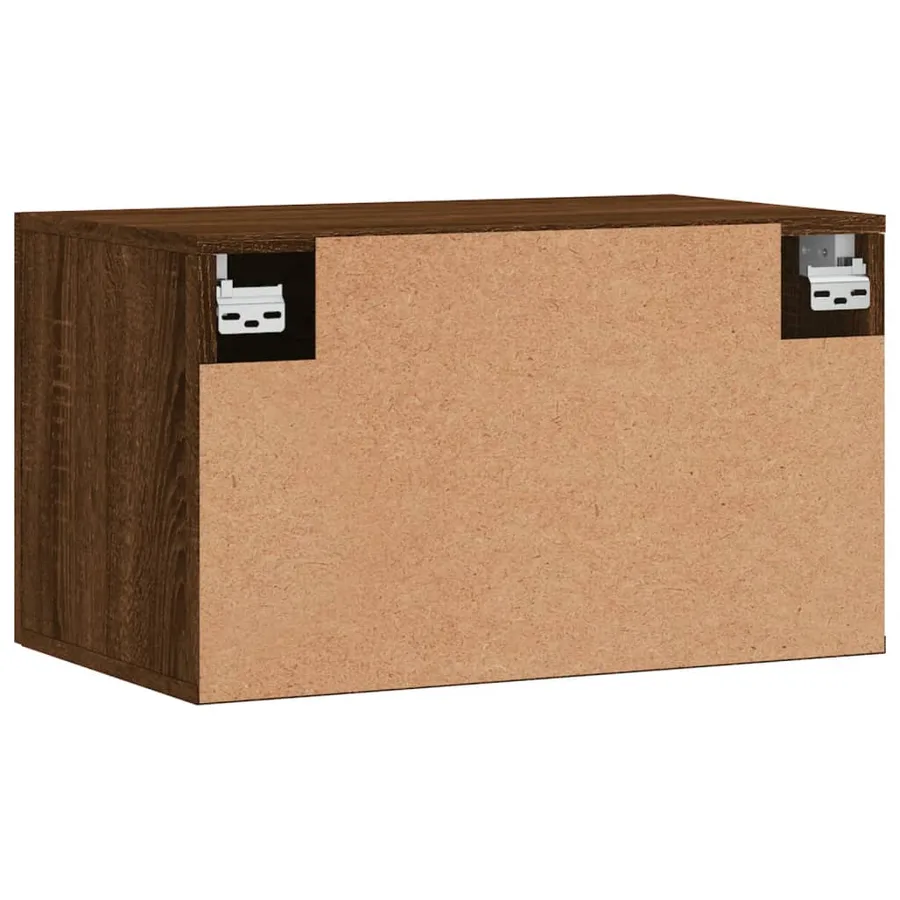 Armoire murale Chêne marron 60x36,5x35 cm Bois d'ingénierie - 8
