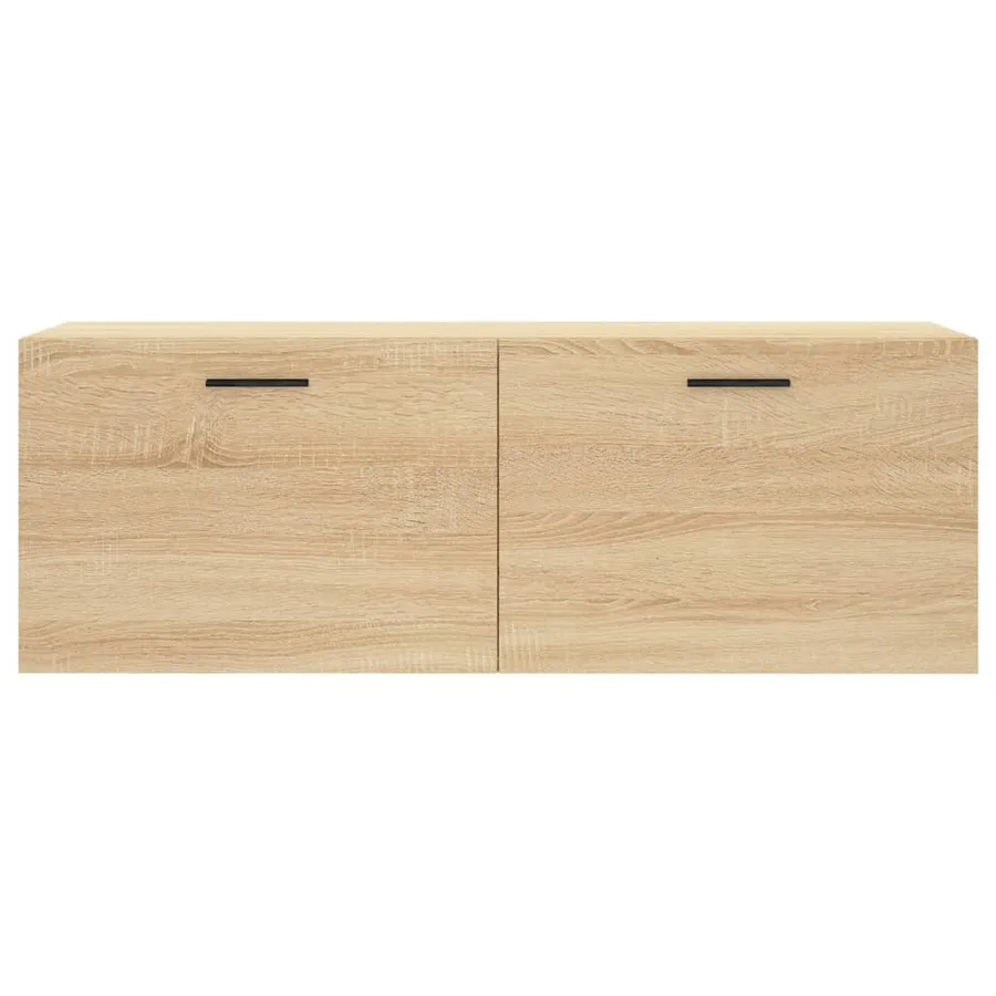 Armoire murale chêne sonoma 100x36,5x35 cm bois d'ingénierie - 3