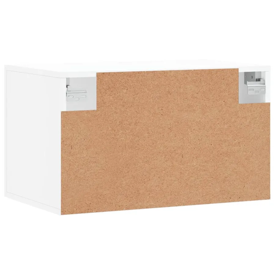 Armoire murale Blanc 60x36,5x35 cm Bois d'ingénierie - 8