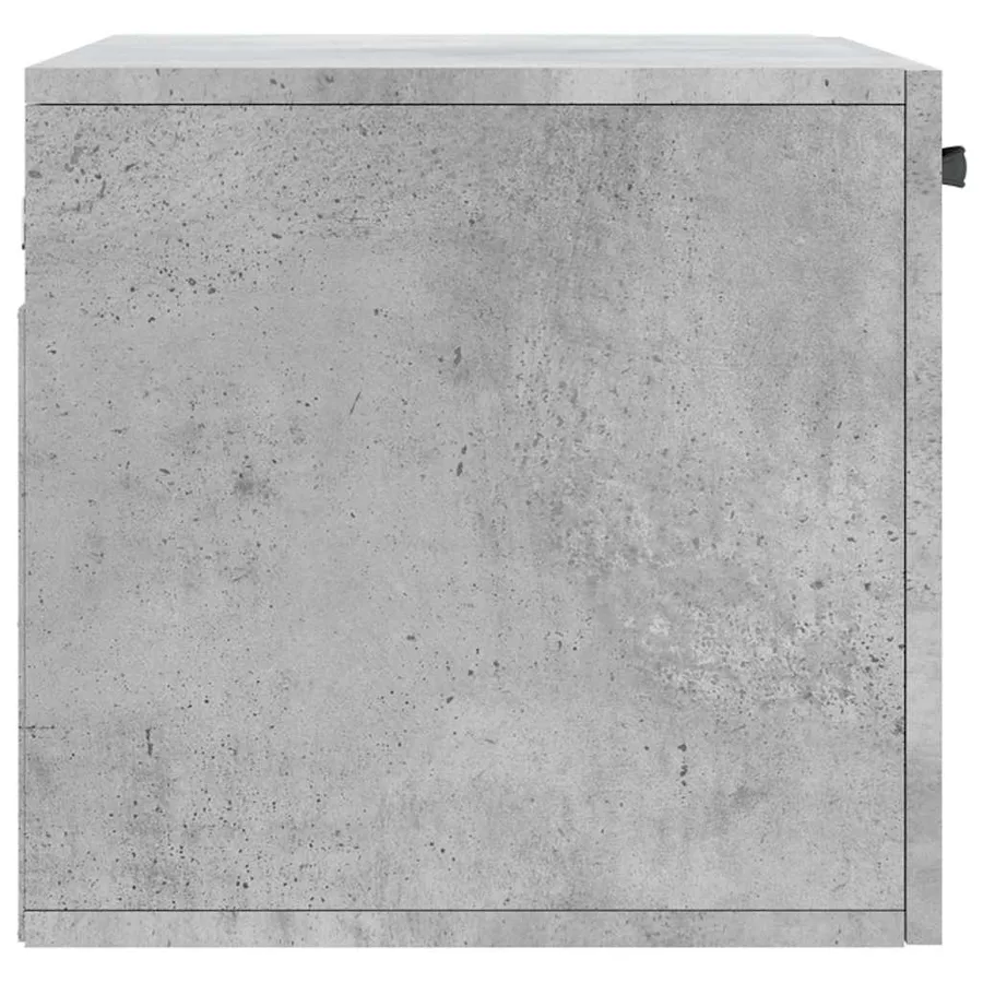 Armoire murale Gris béton 60x36,5x35 cm Bois d'ingénierie - 6