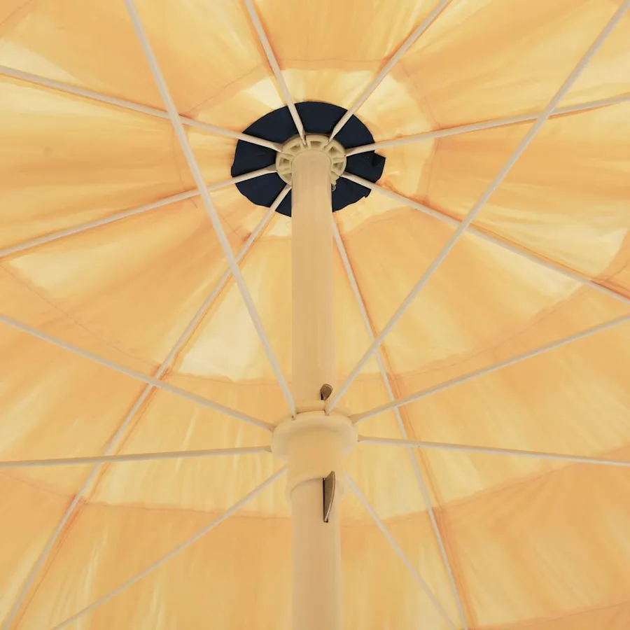 Parasol de plage Naturel 240 cm Style hawaïen - 4
