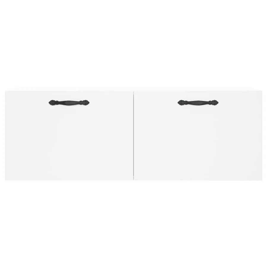 Armoire murale blanc 100x36,5x35 cm bois d'ingénierie - 3