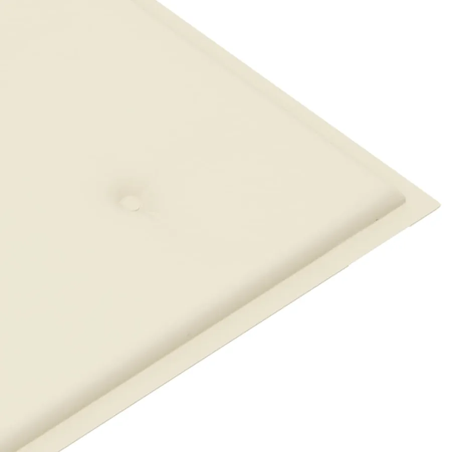 Banc de jardin avec coussin 120 cm Bambou - 7