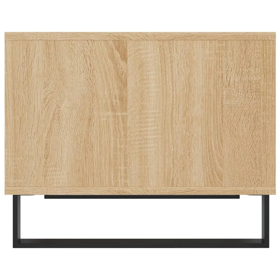 Table basse chêne sonoma 60x50x40 cm bois d'ingénierie - 5