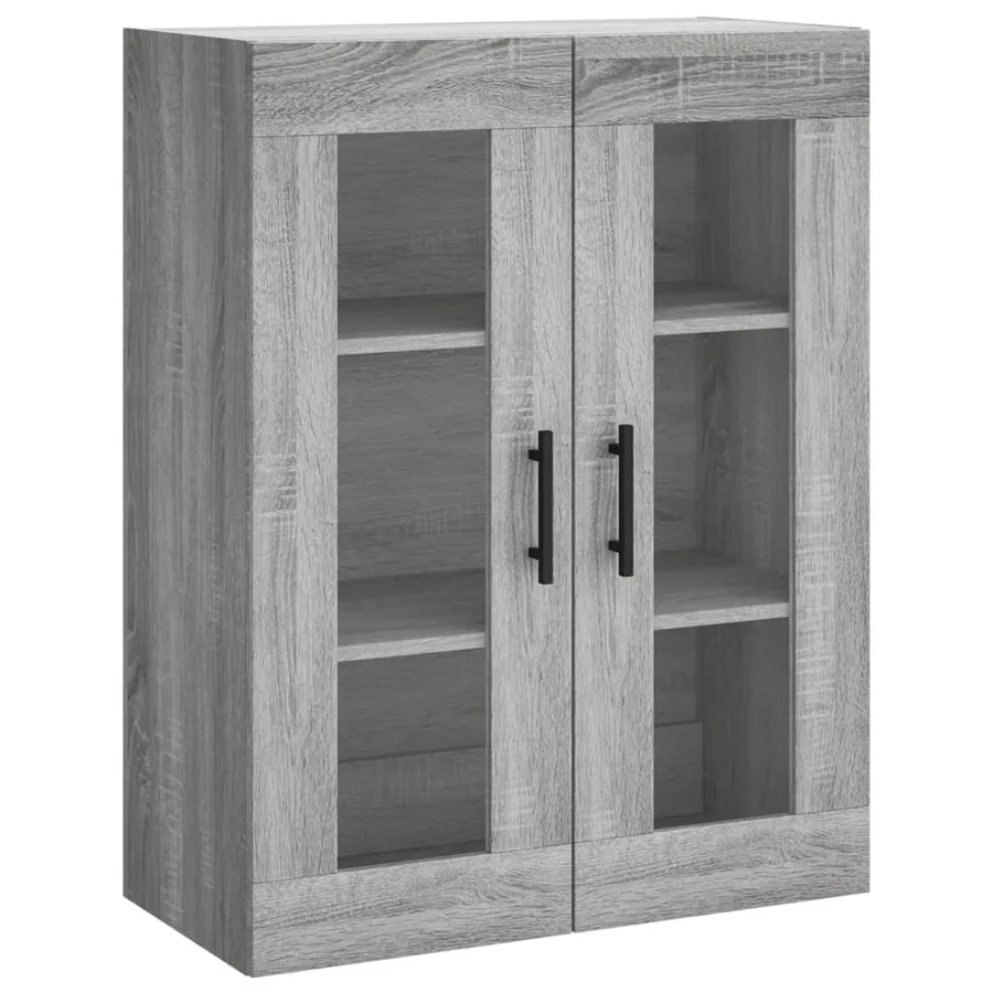 Armoires murales 2 pcs sonoma gris bois d'ingénierie - 5