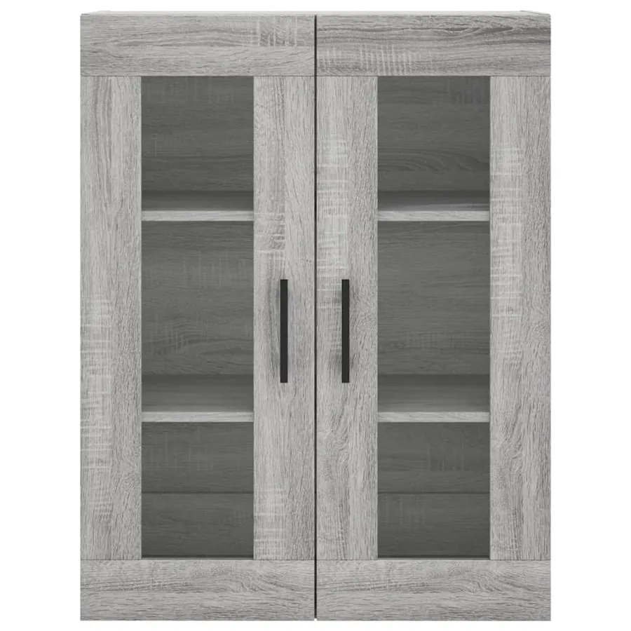 Armoires murales 2 pcs sonoma gris bois d'ingénierie - 6