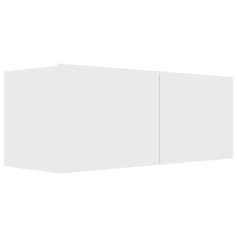 Ensemble de meubles TV 8 pcs Blanc Bois d'ingénierie - 6