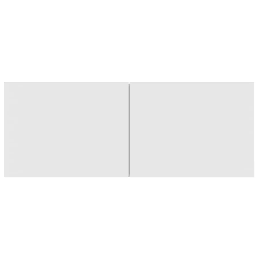 Ensemble de meubles TV 6 pcs Blanc Bois d'ingénierie - 4