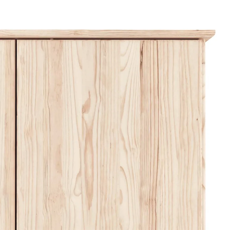 Garde-robe ALTA 90x55x170 cm bois massif de pin - 8
