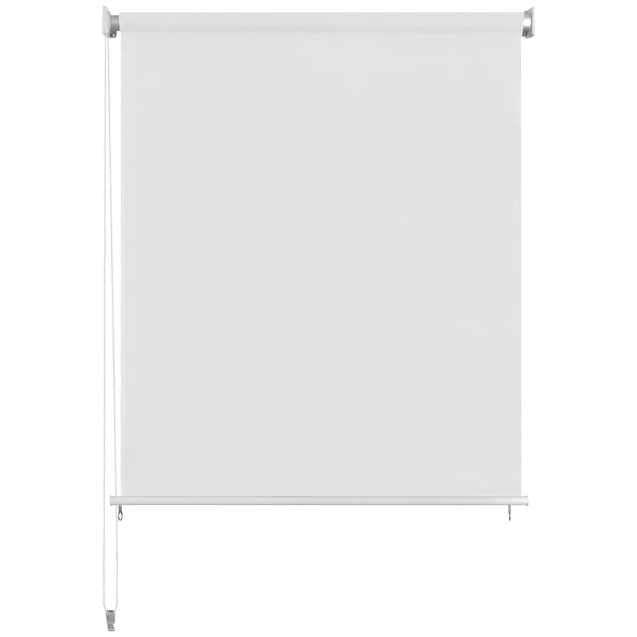 Store roulant d'extérieur 165 (l) x 140 (H) cm blanc - 2