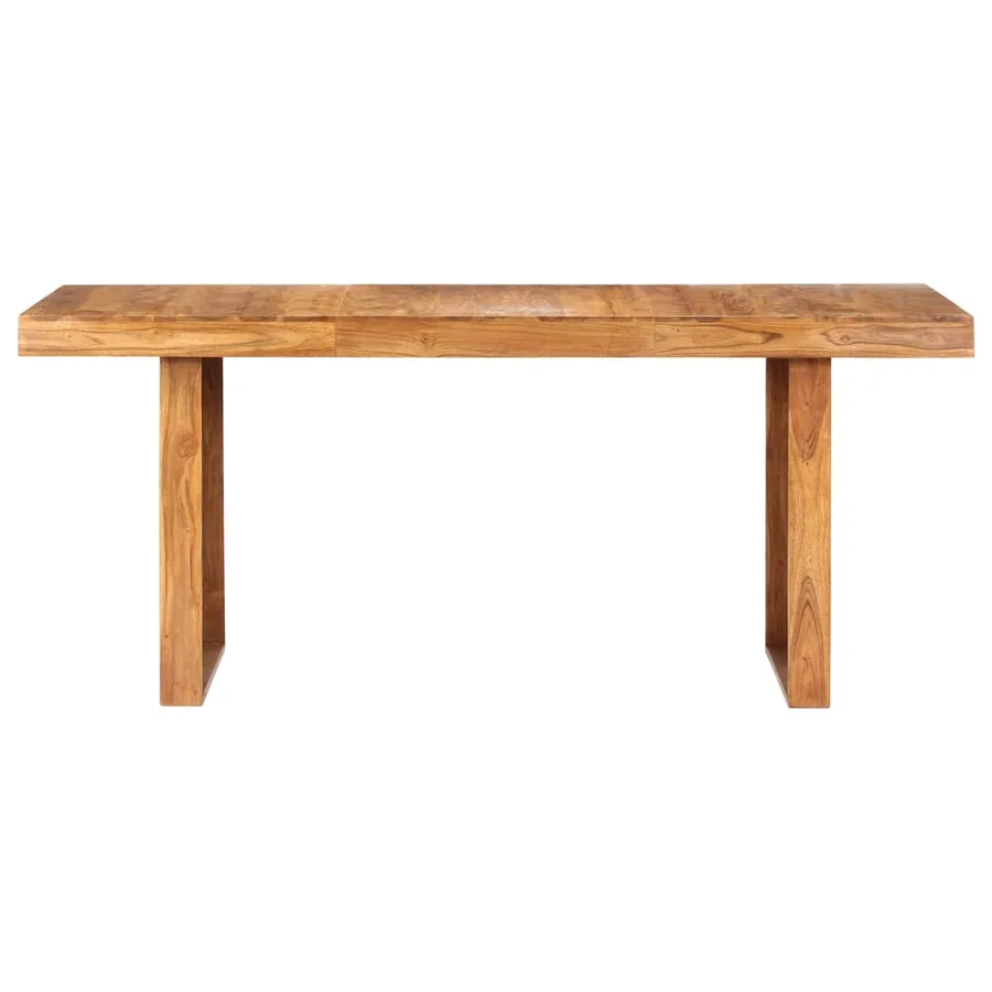 Table de salle à manger 180x90x75 cm Bois solide d'acacia - 2