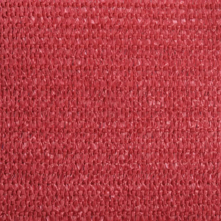 Voile d'ombrage 160 g/m² Rouge 3x4,5 m PEHD - 9