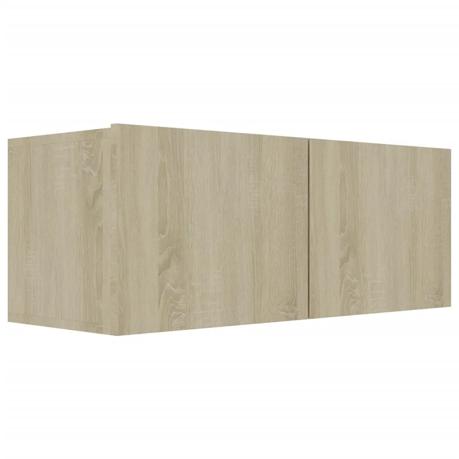 Ensemble de meuble TV 4 pcs Chêne sonoma Bois d'ingénierie - 5
