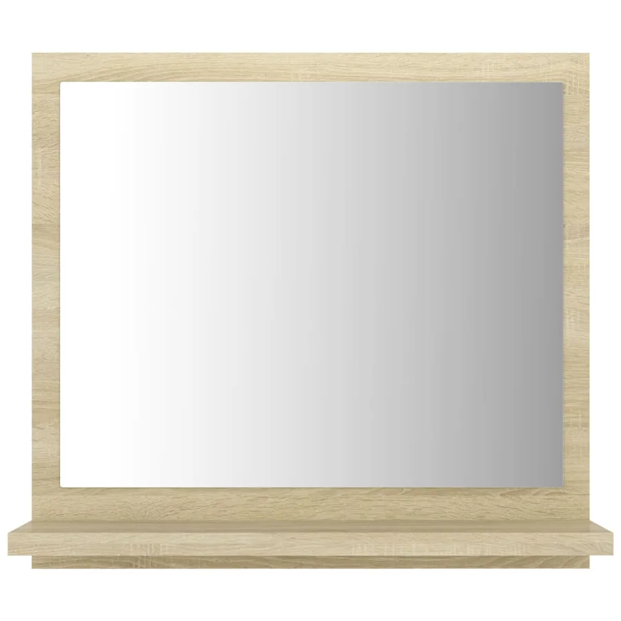 Miroir salle de bain chêne sonoma 40x10,5x37cm Bois ingénierie - 4