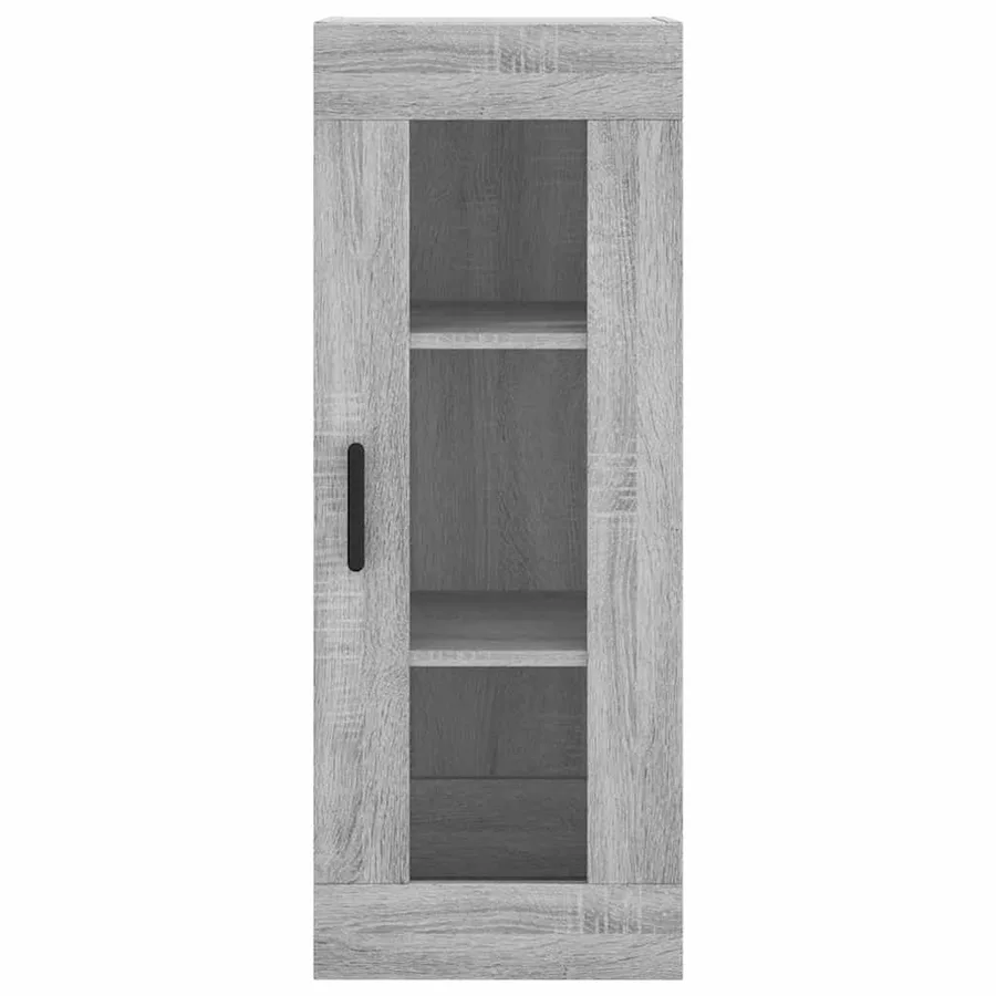 Buffet haut Sonoma gris 34,5x34x180 cm Bois d'ingénierie - 6