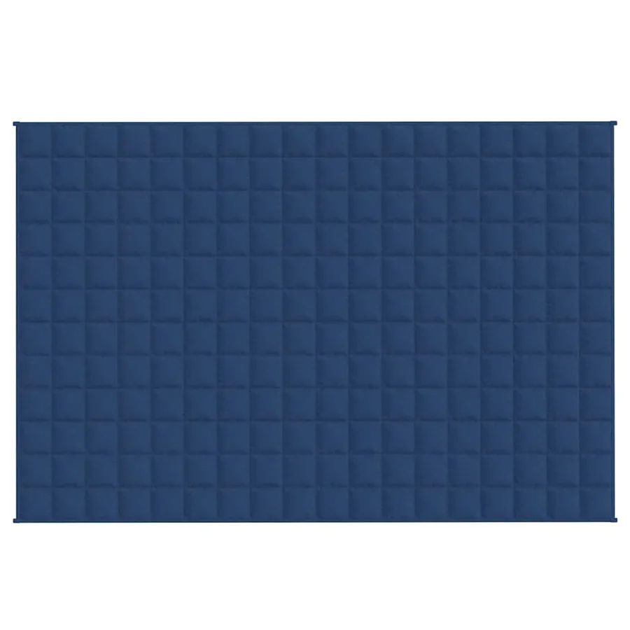 Couverture lestée Bleu 120x180 cm 5 kg Tissu - 3