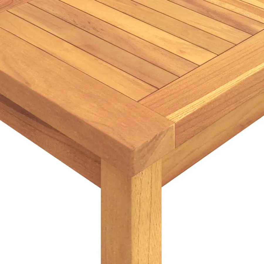 Ensemble à manger de jardin 3 pcs Bois de teck massif - 10