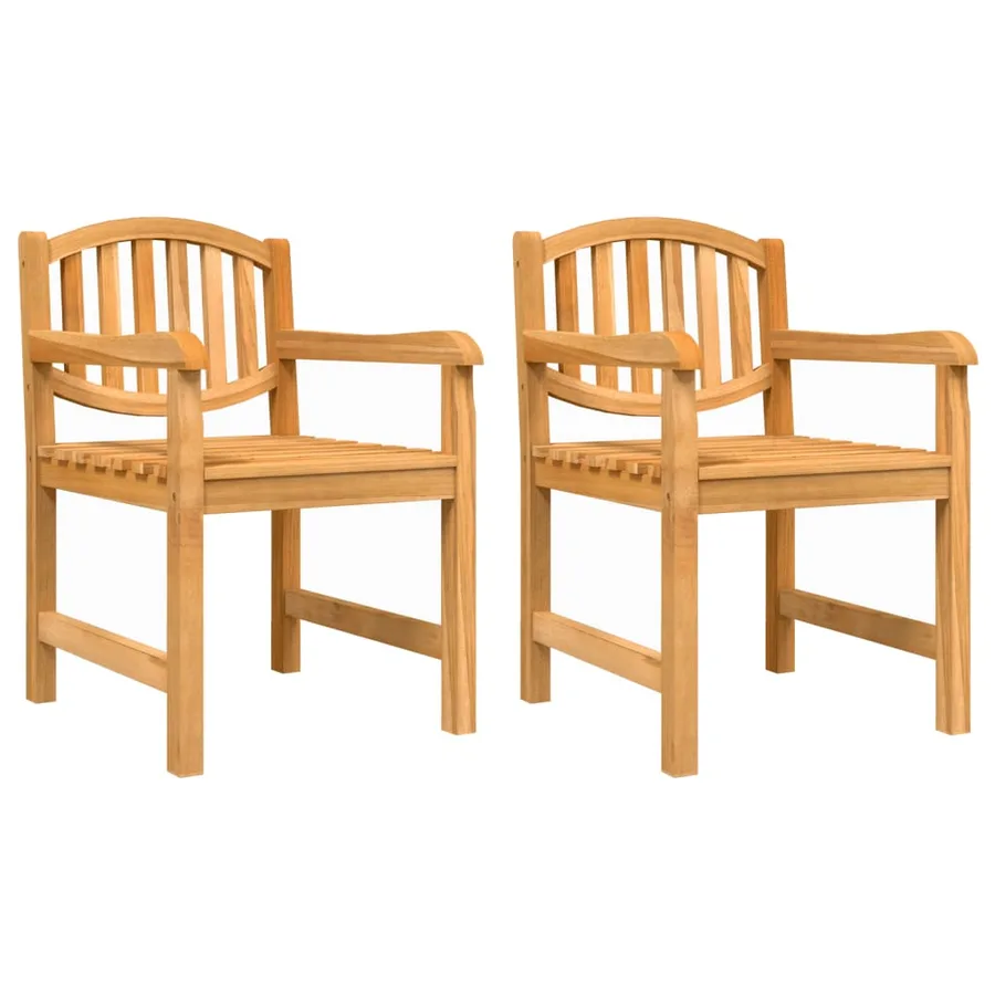Ensemble à manger de jardin 3 pcs Bois de teck massif - 3